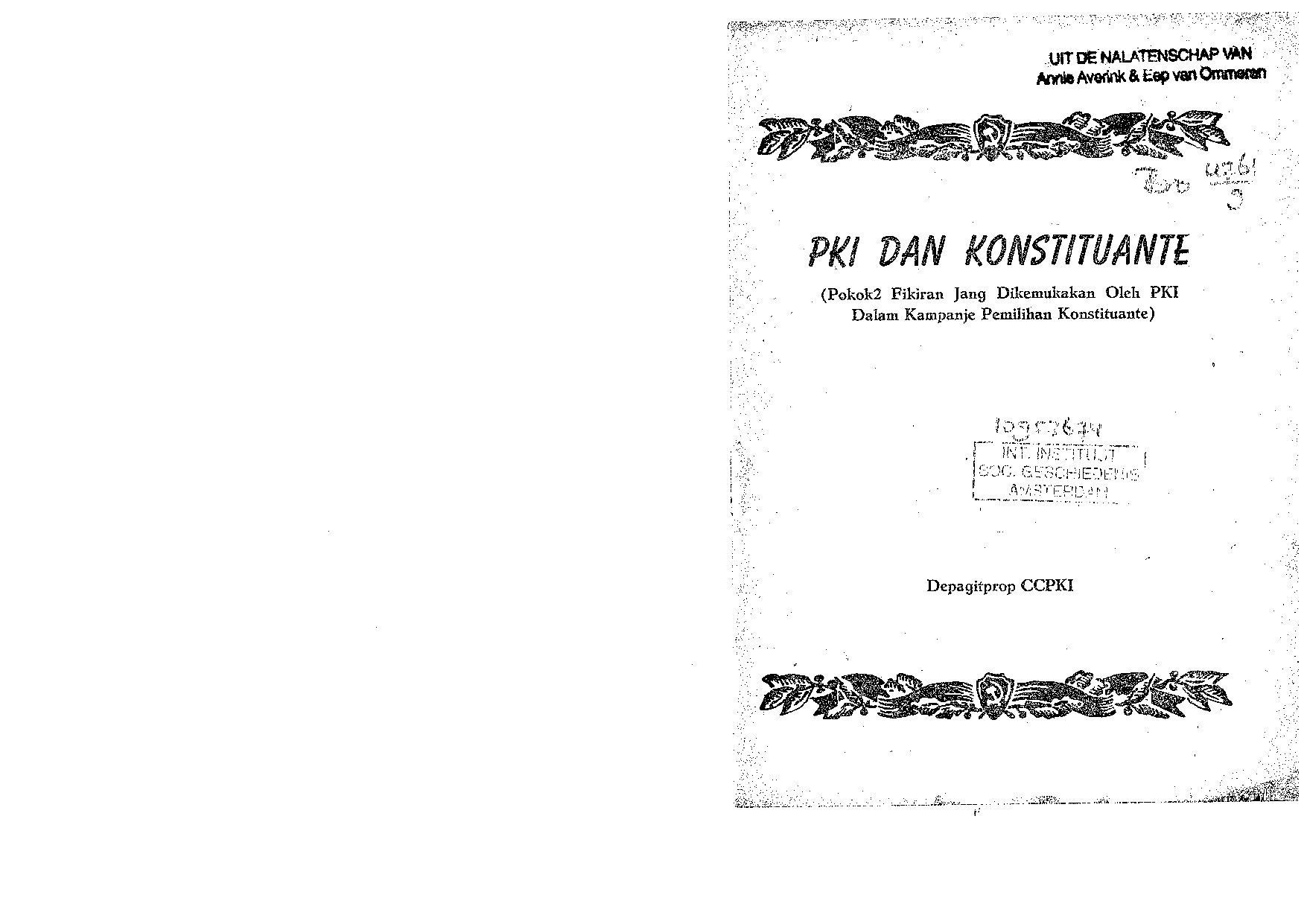 PKI dan Konstituante