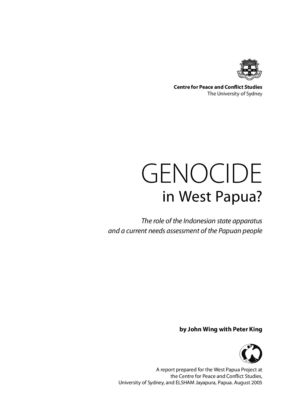 Genocide in West Papua