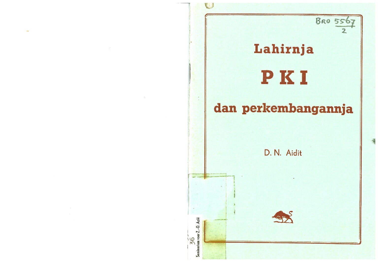 Lahirnya PKI dan Perkembangannya