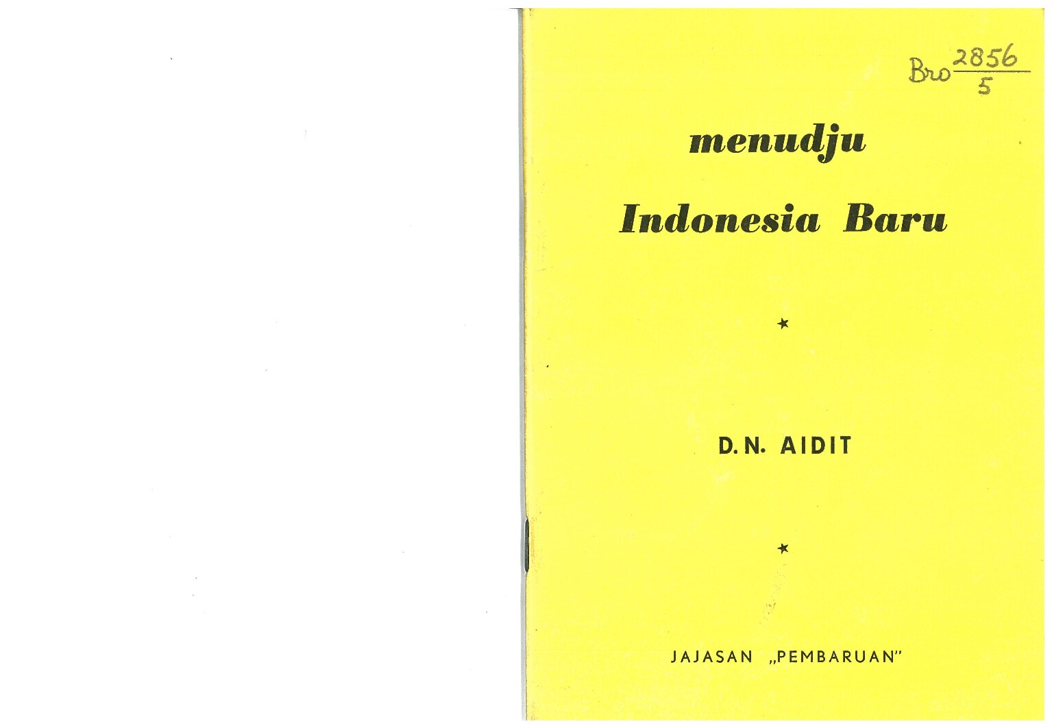 Menudju Indonesia Baru