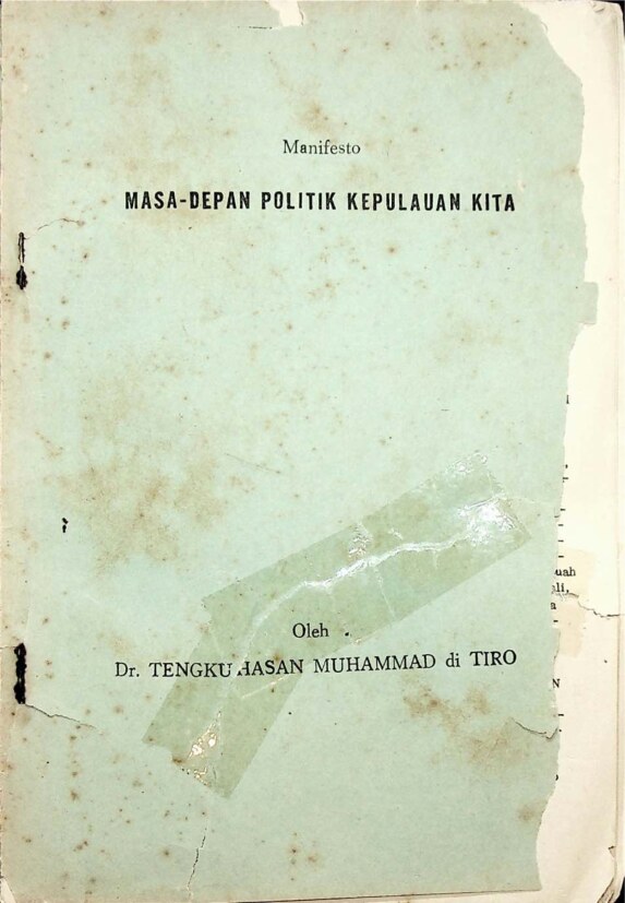 Masa Depan Politik Kepulauan Kita