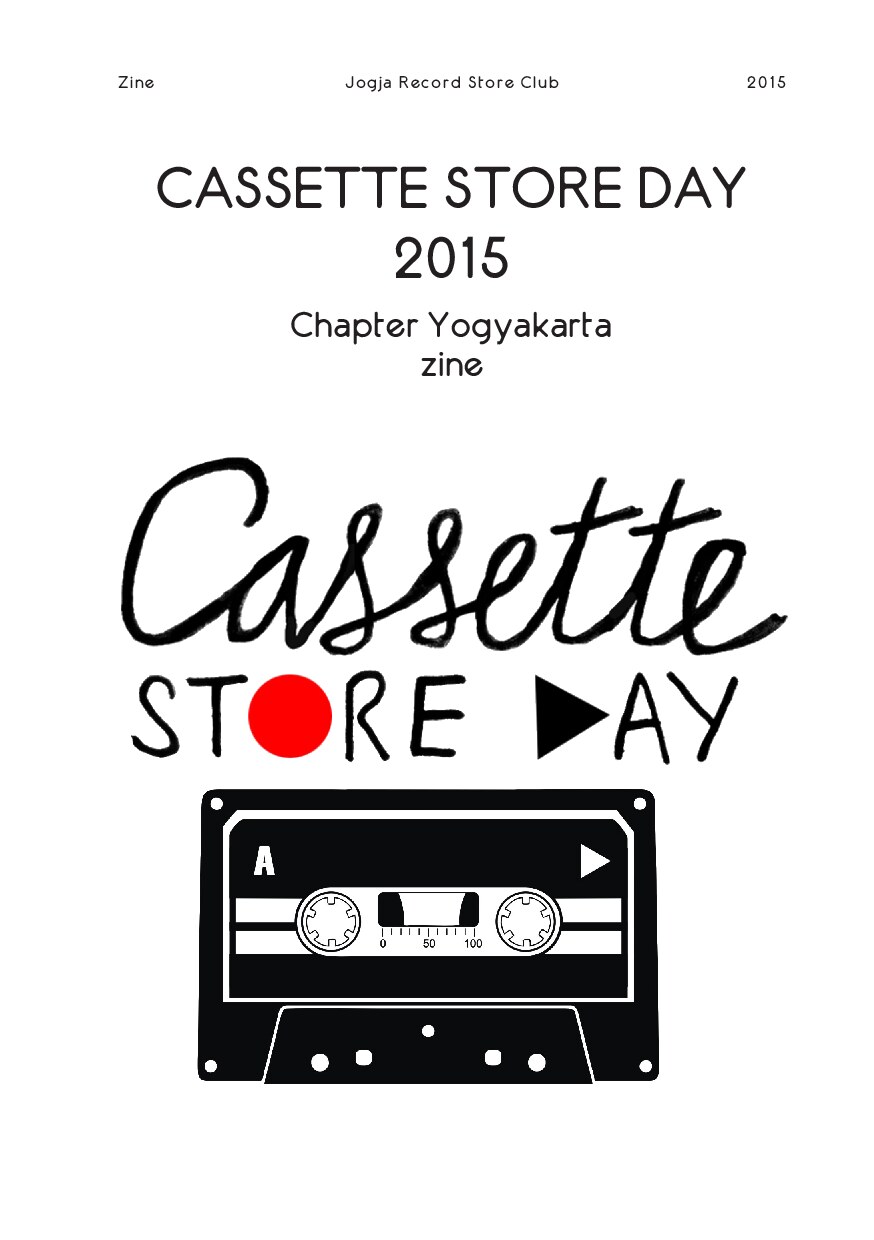 Casette Store Day 2015 Chapter Yogya Zine