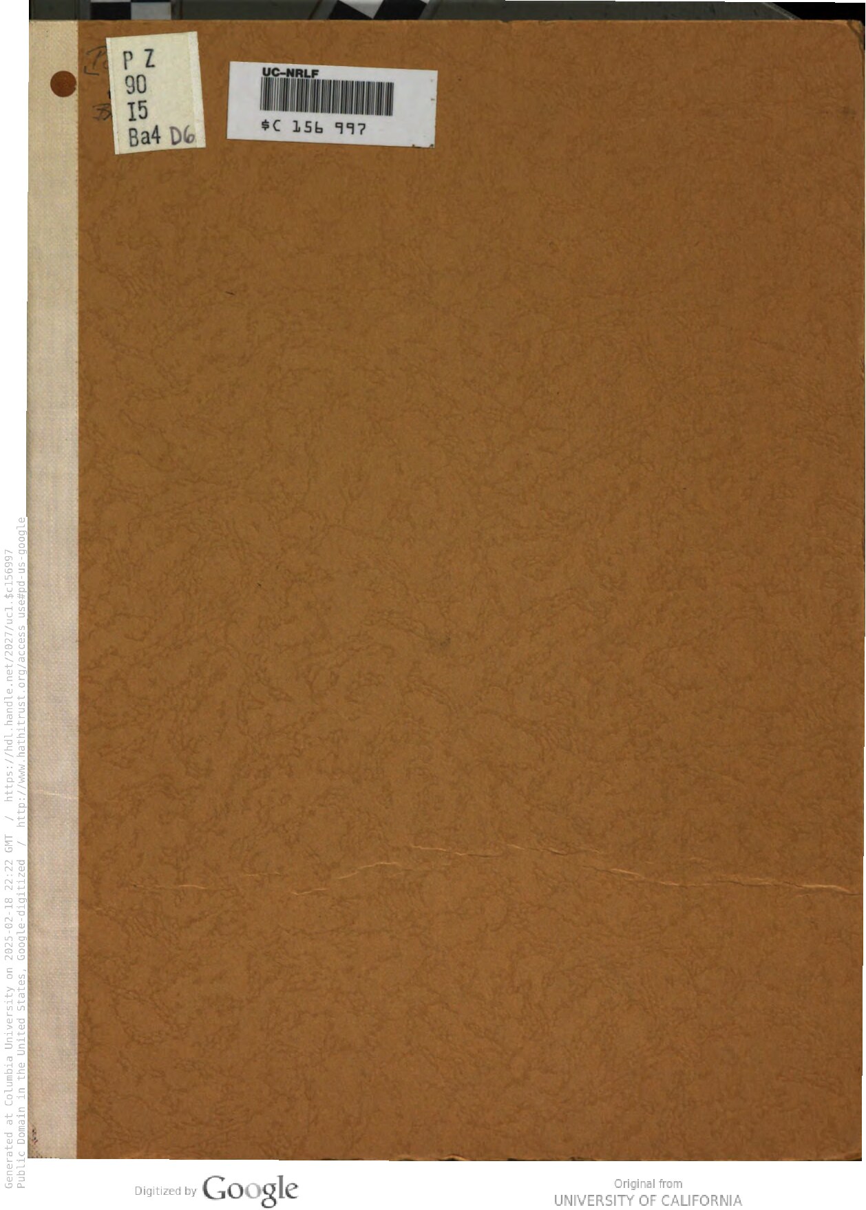 Dongéng Koetjing Setiwelan / kawedalakan déning Kantor Balé-Poestaka