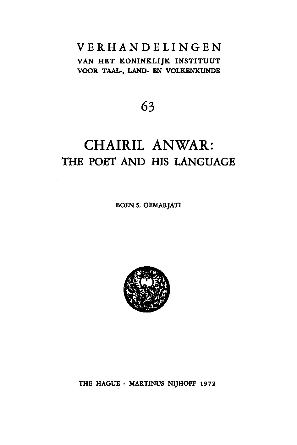 Chairil Anwar