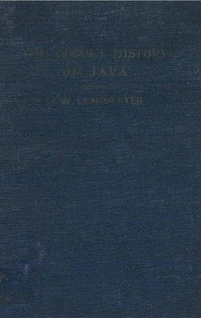 The Occult History of Java