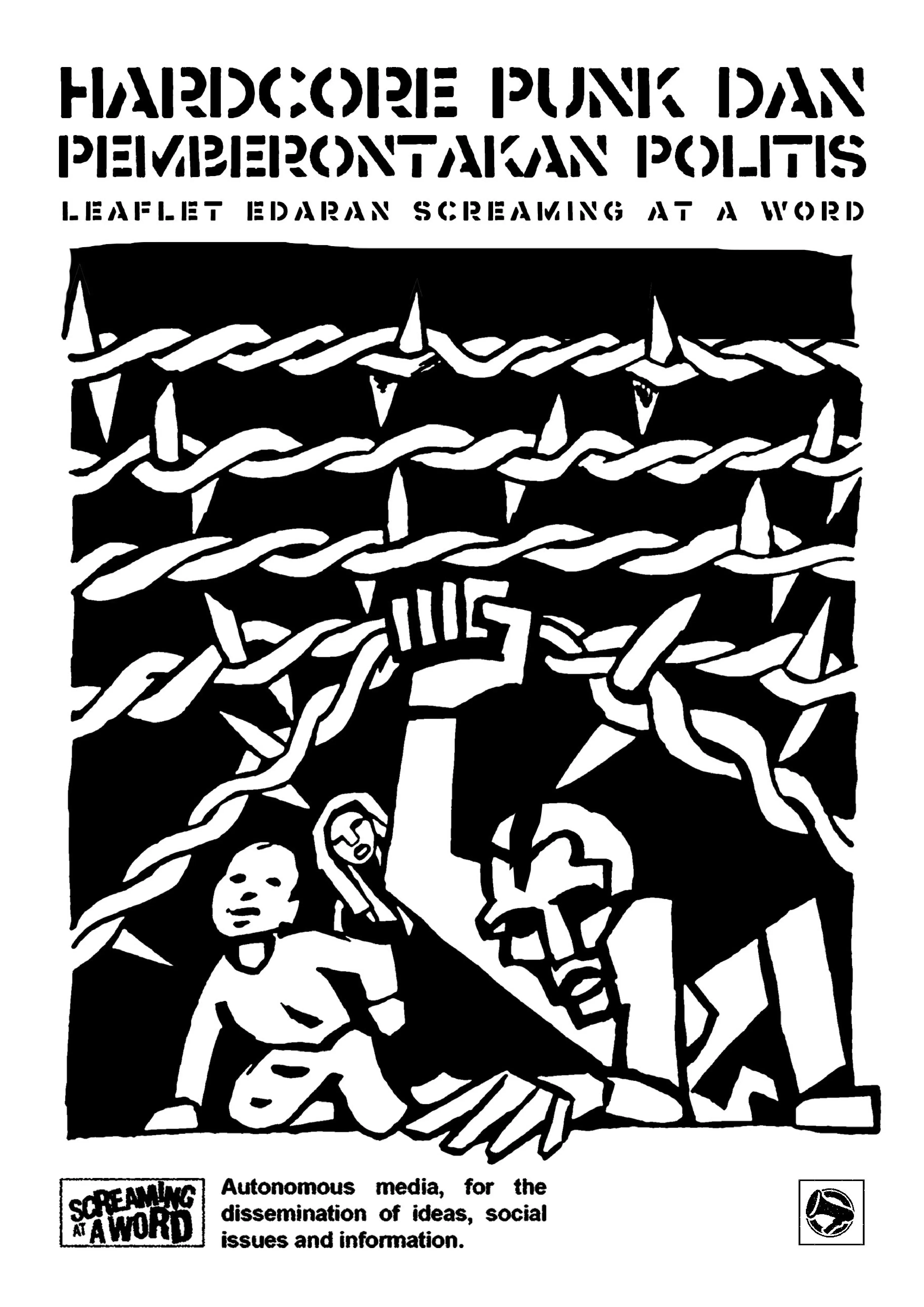 SaaW Leaflet Hardcore Punk dan Pemberontakan Politis