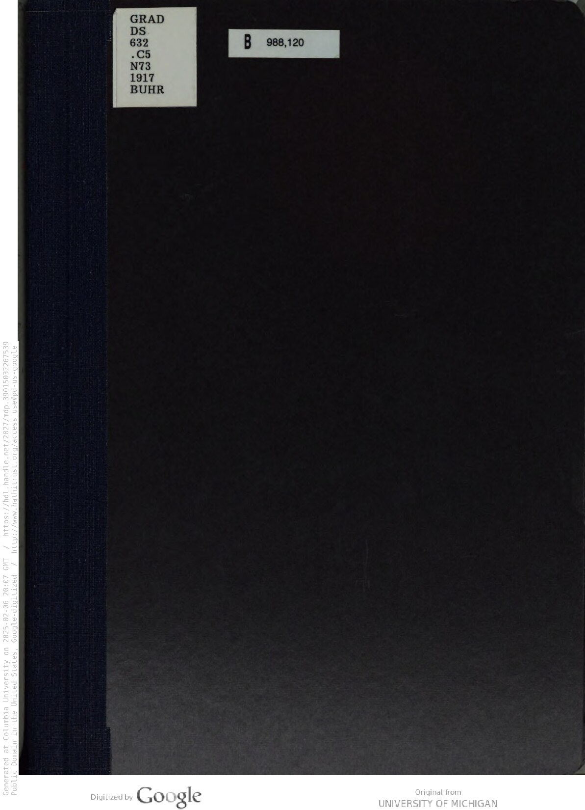 Tiga Kagoenaan : atau, sifatnya orang Tionghoa di ini Hindia / diterbitkan dan dikarang oleh Njoo Joe Tik ; diperbaiki oelh Kwik King Hien