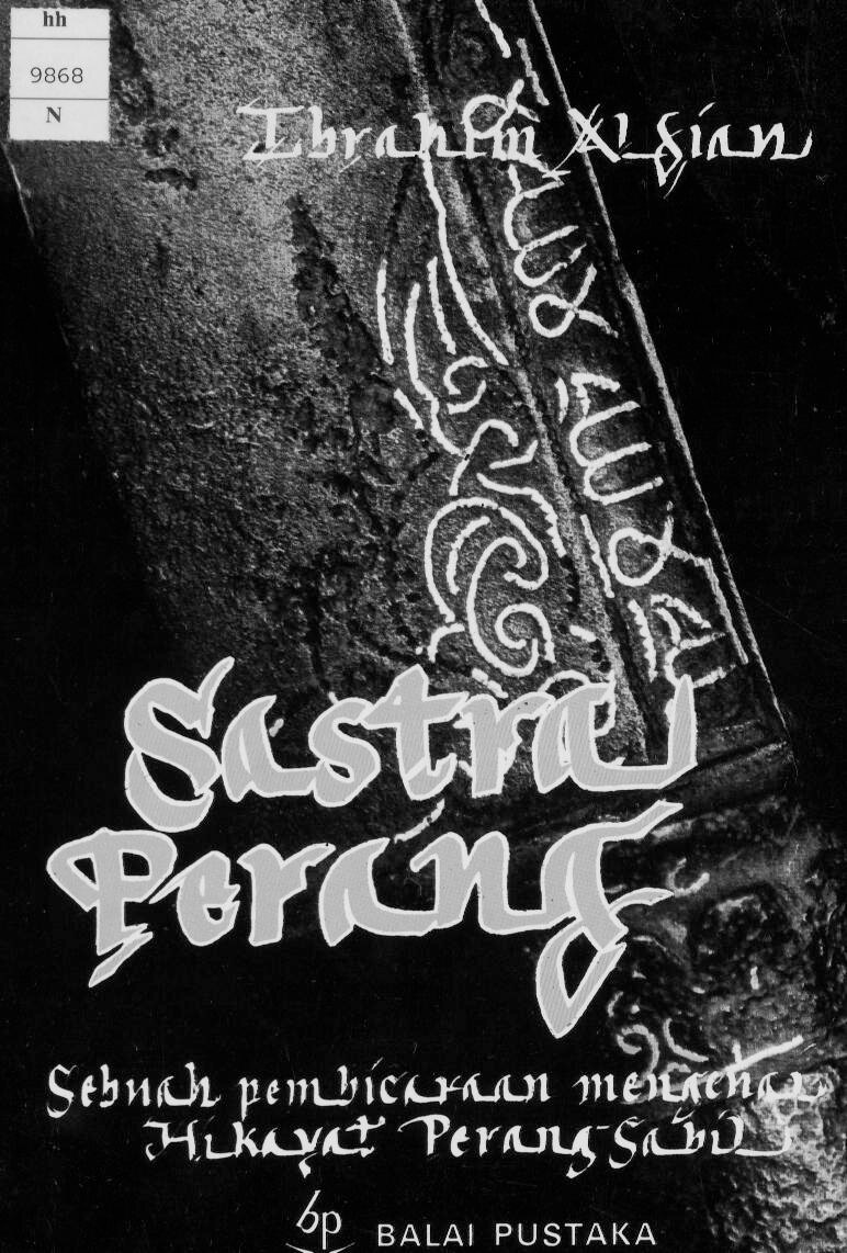 Sastra Perang, Sebuah Pembicaraan Mengenai Hikayat Perang Sabil