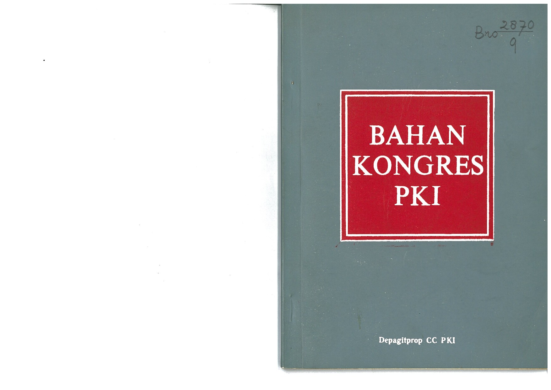 Bahan Kongres Nasional ke VI PKI