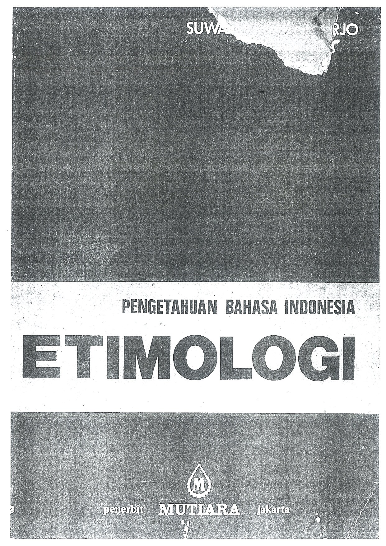 Etimologi Pengetahuan Bahasa Indonesia