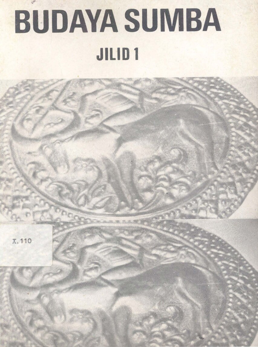 BUDAYA SUMBA JILID 1