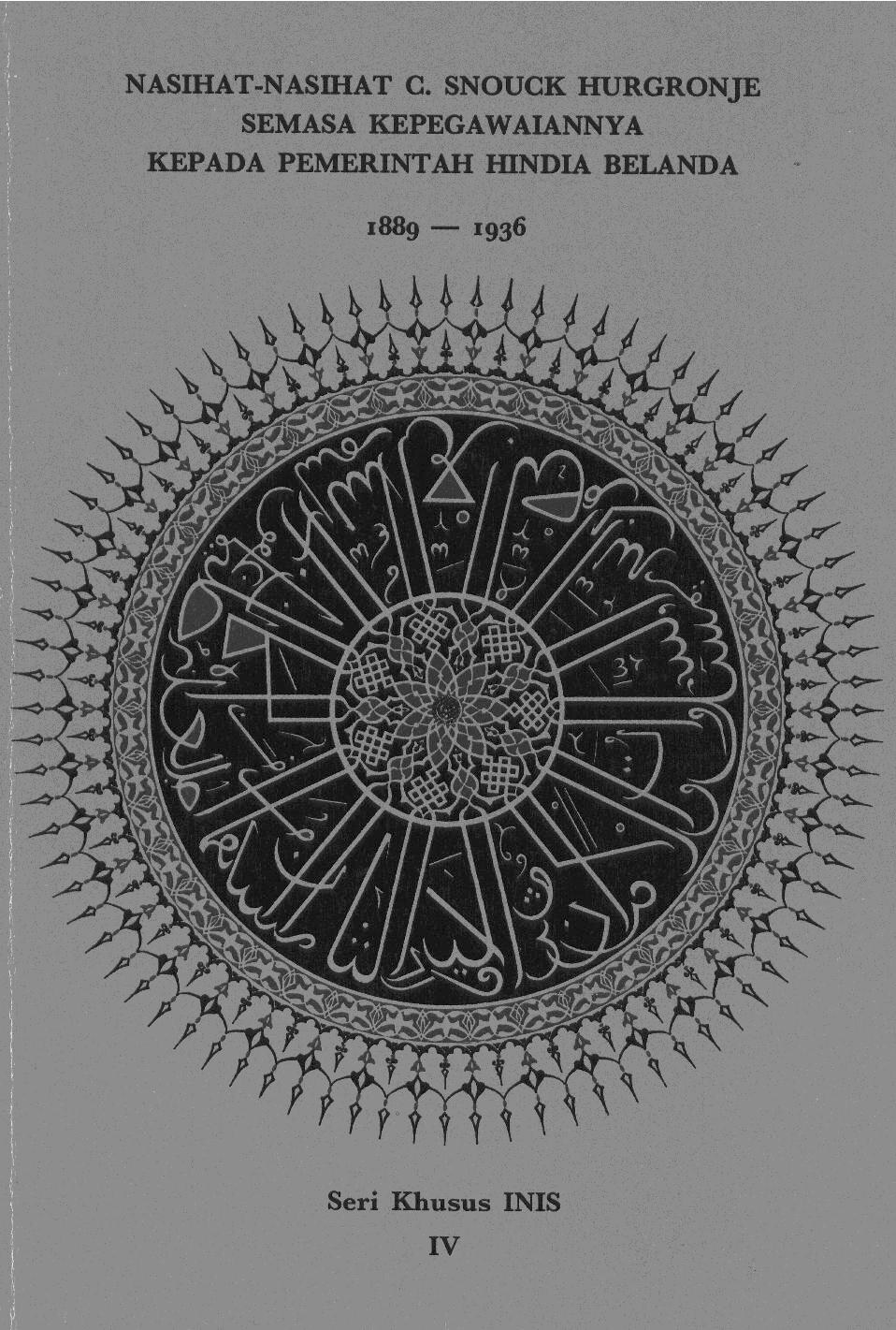 nasihat-nasihat-c-snouck-hurgronje-jilid-4