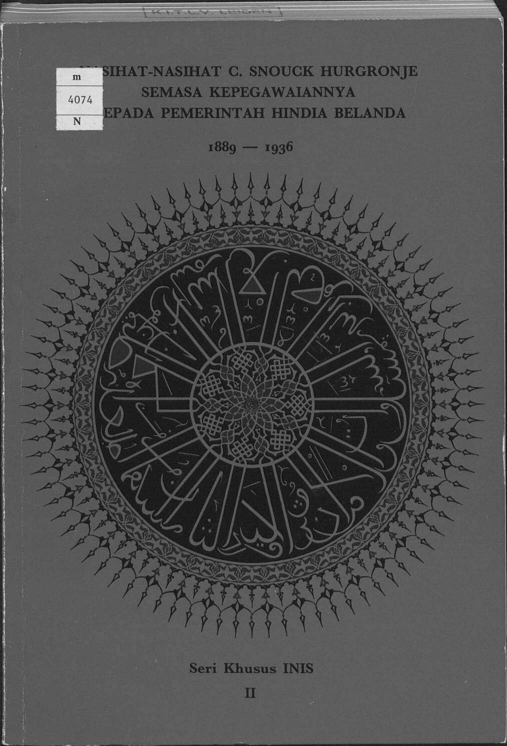 nasihat-nasihat-c-snouck-hurgronje-jilid-2