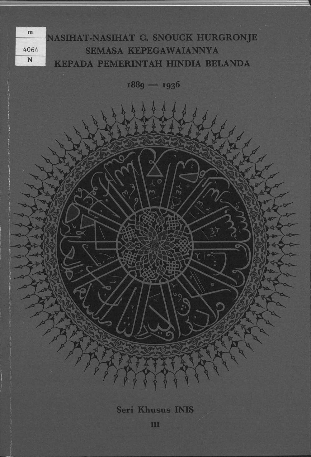 nasihat-nasihat-c-snouck-hurgronje-jilid-3
