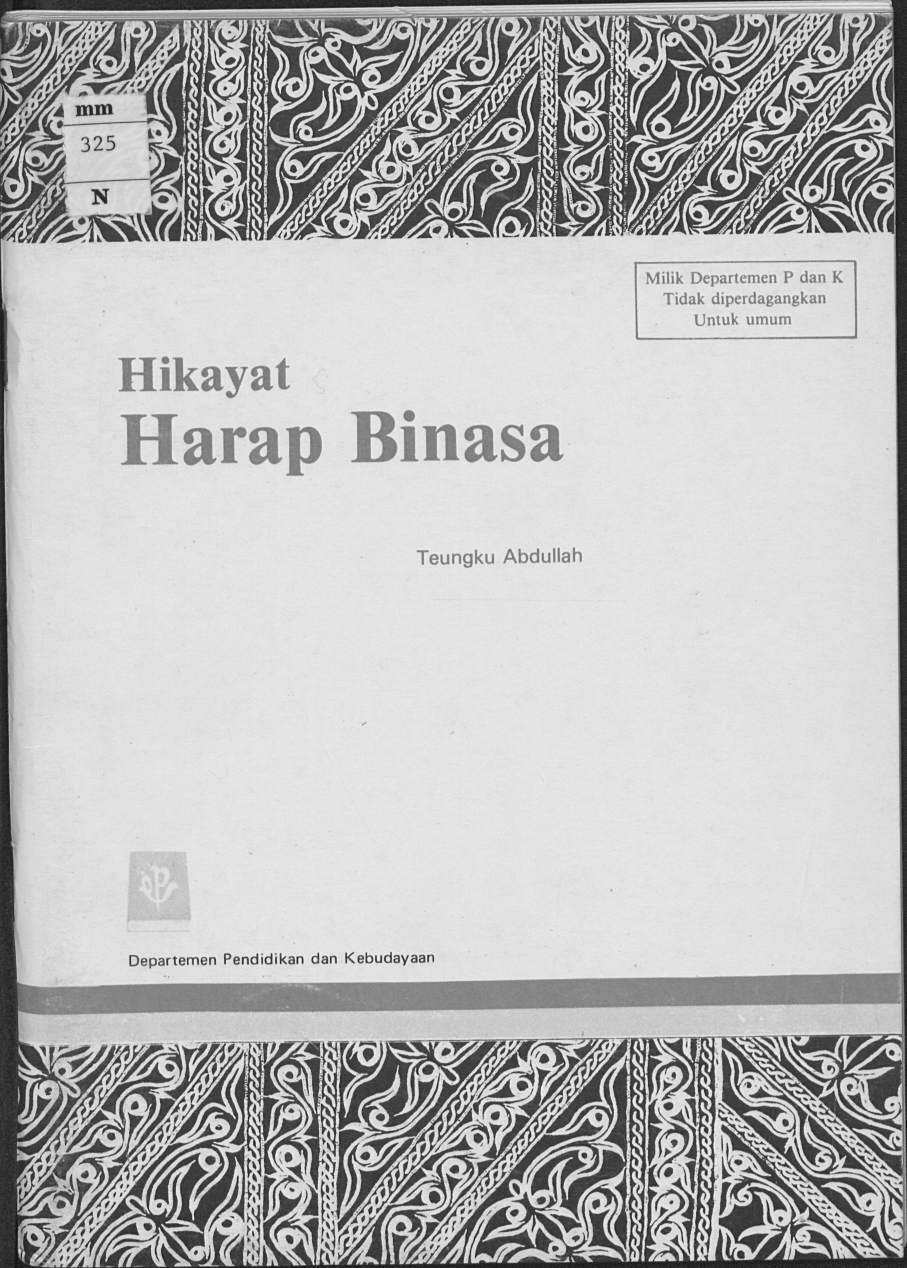 Hikayat Harap Binasa