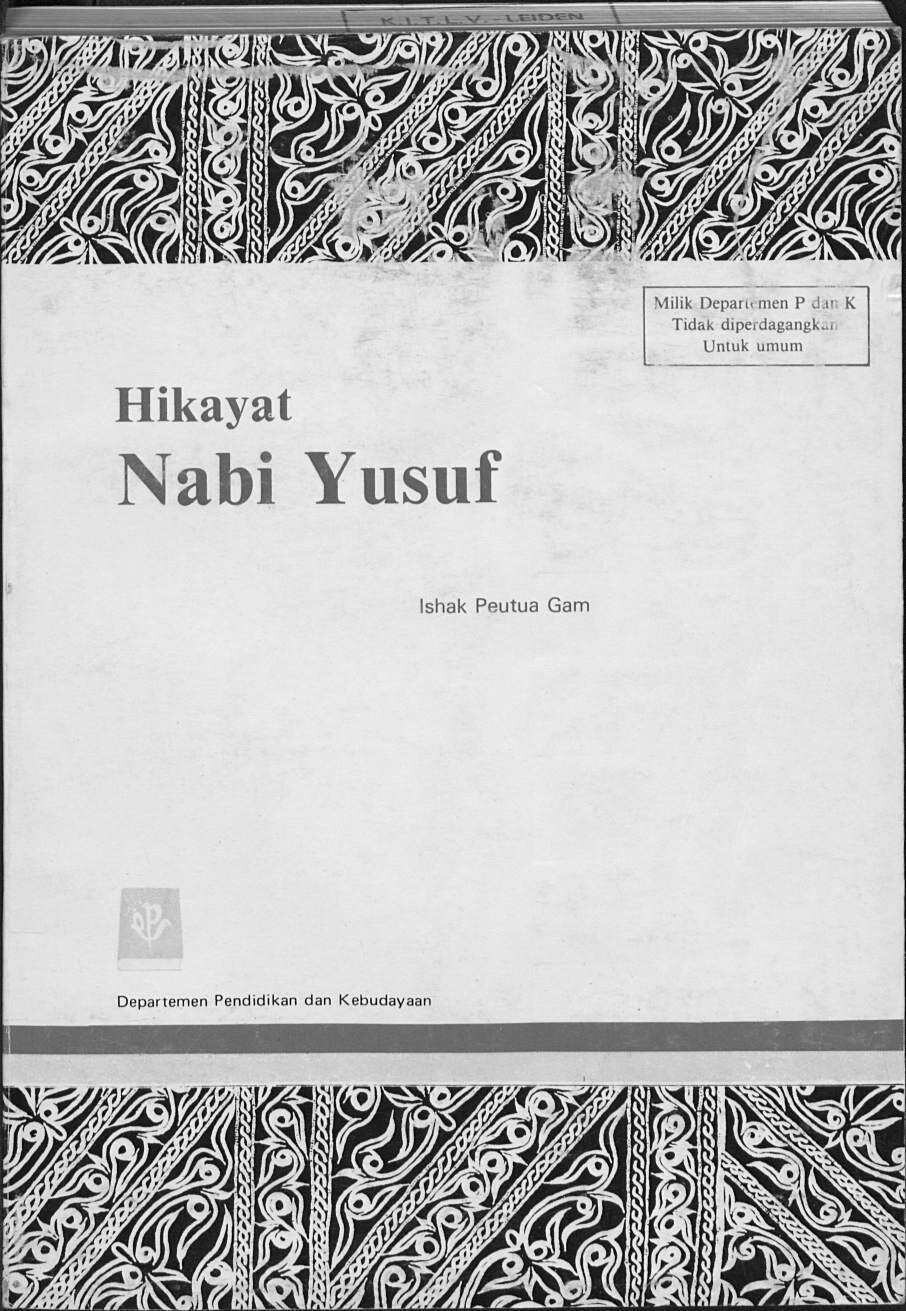 Hikayat Nabi Yusuf