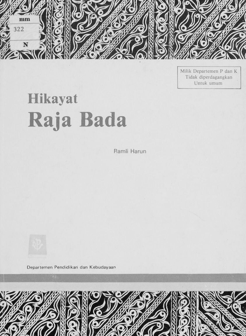 Hikayat Raja Bada