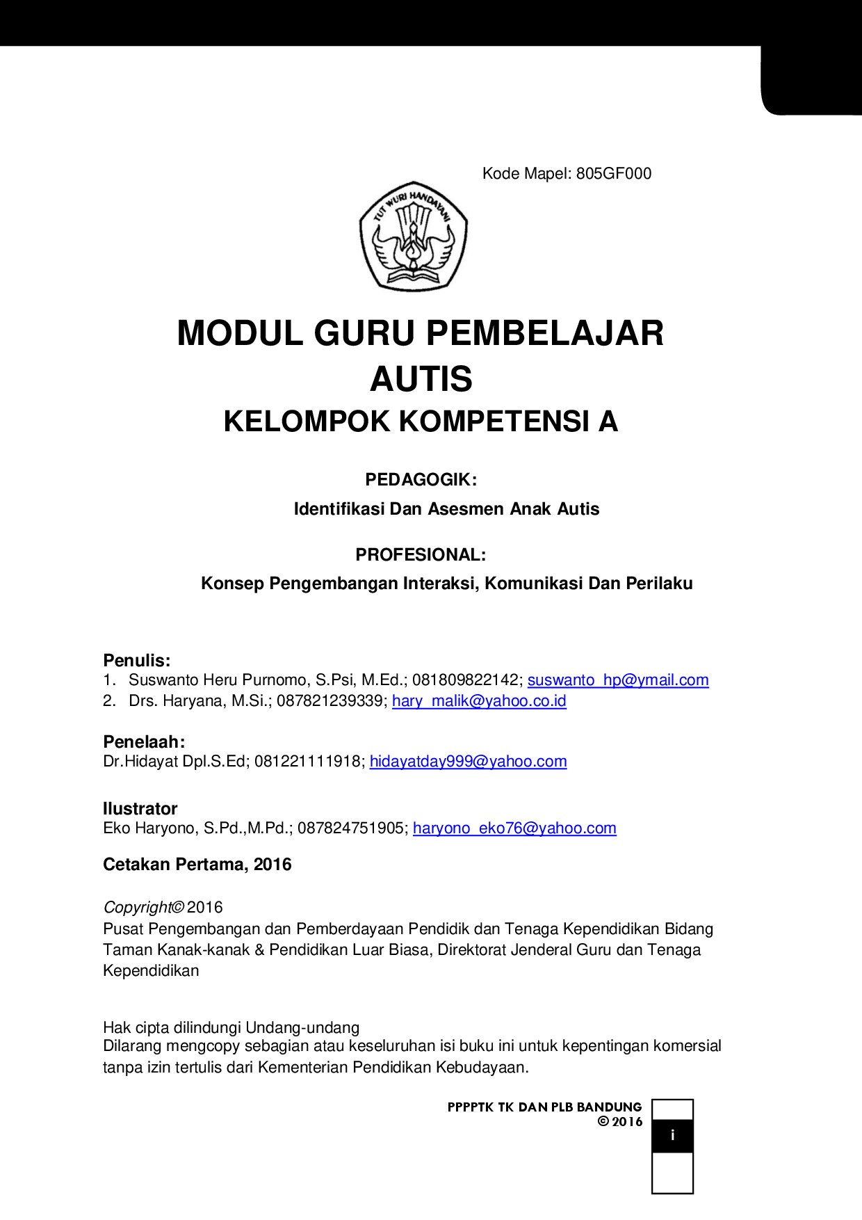 Modul AUTIS A_Heru_ Haryana_Edisi 150_edit wiwin, 16 April 2016