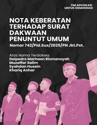 Keberatan Perkara Pidana No. 742