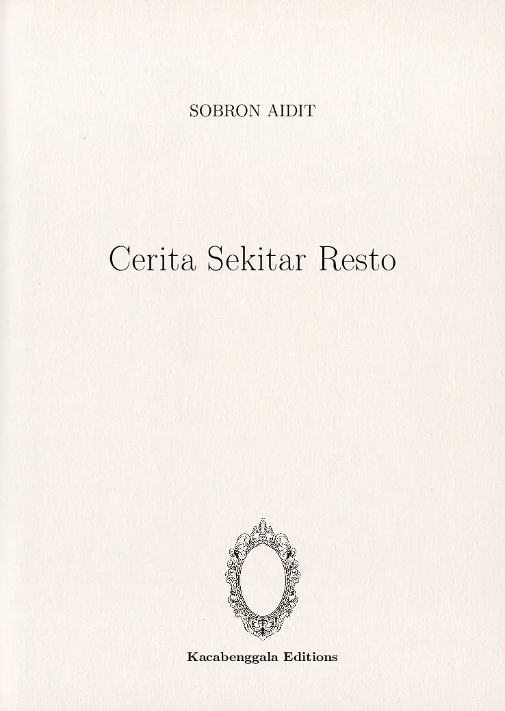 Cerita Sekitar Resto