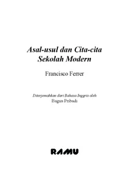 Asal-Usul dan Cita-Cita Sekolah Modern