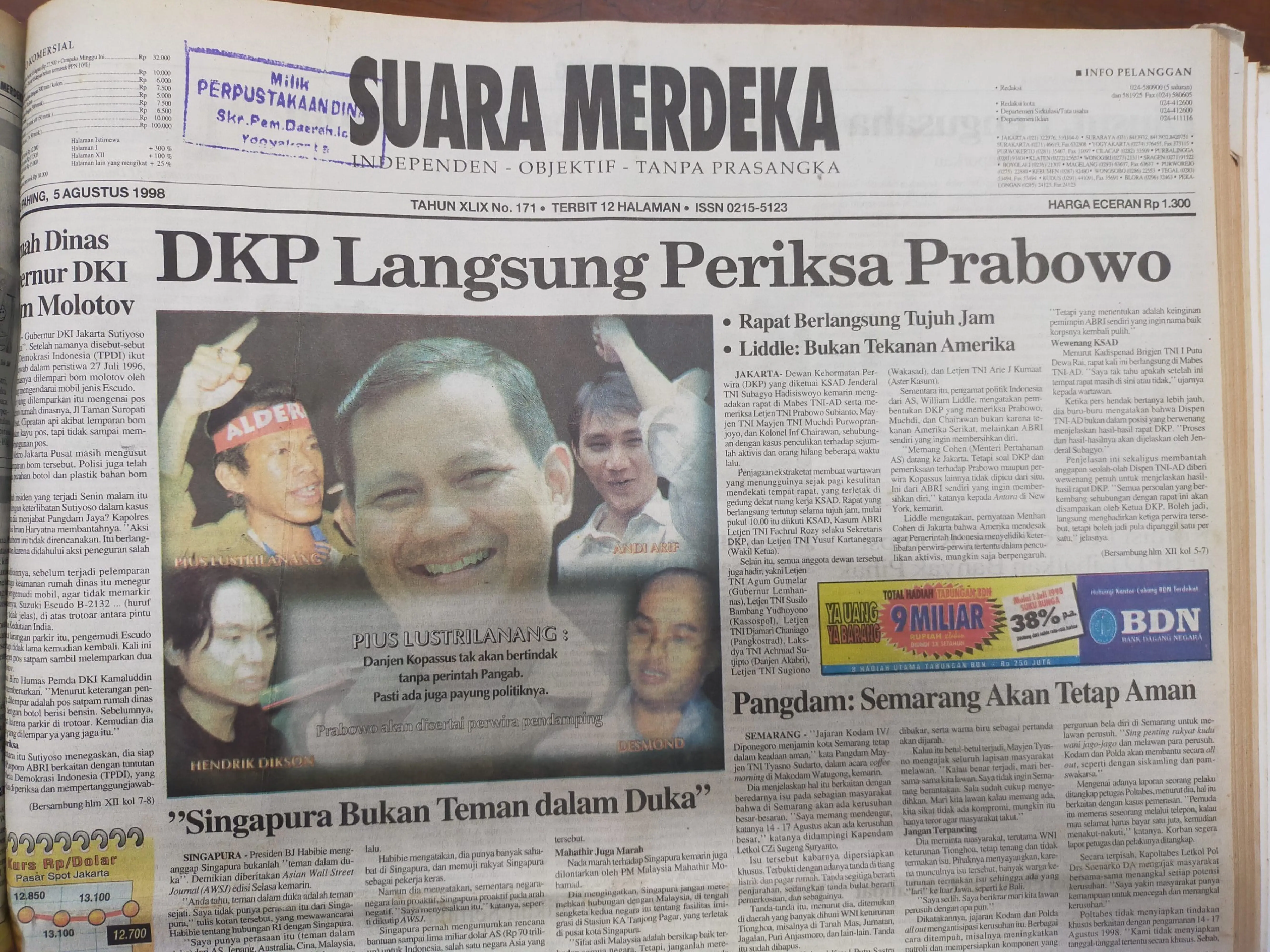 1998-08-05_Militer1_DKP-Langsung-Periksa-Prabowo-Subianto_Suara-Merdeka_1-scaled-e1706686084773 