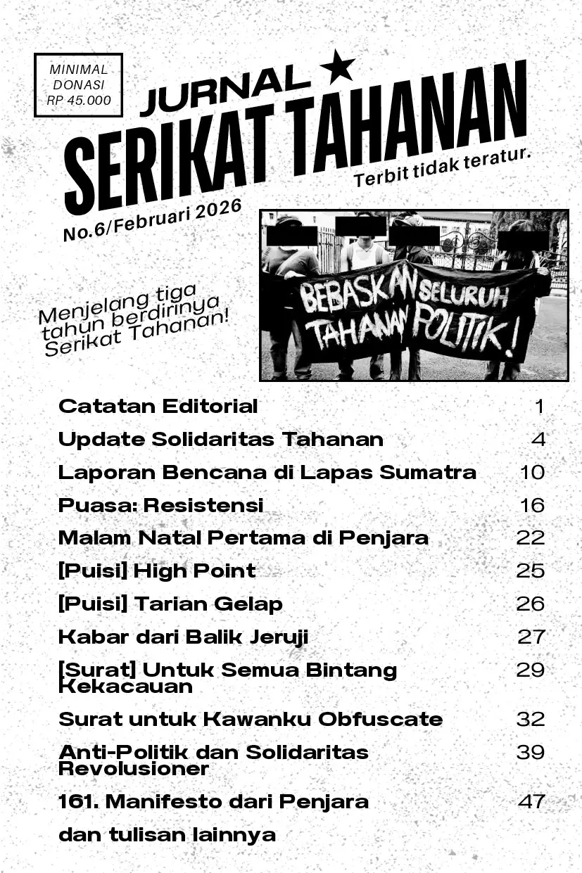 Jurnal Serikat Tahanan #6