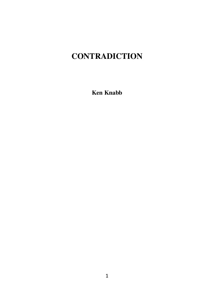 CONTRADICTION