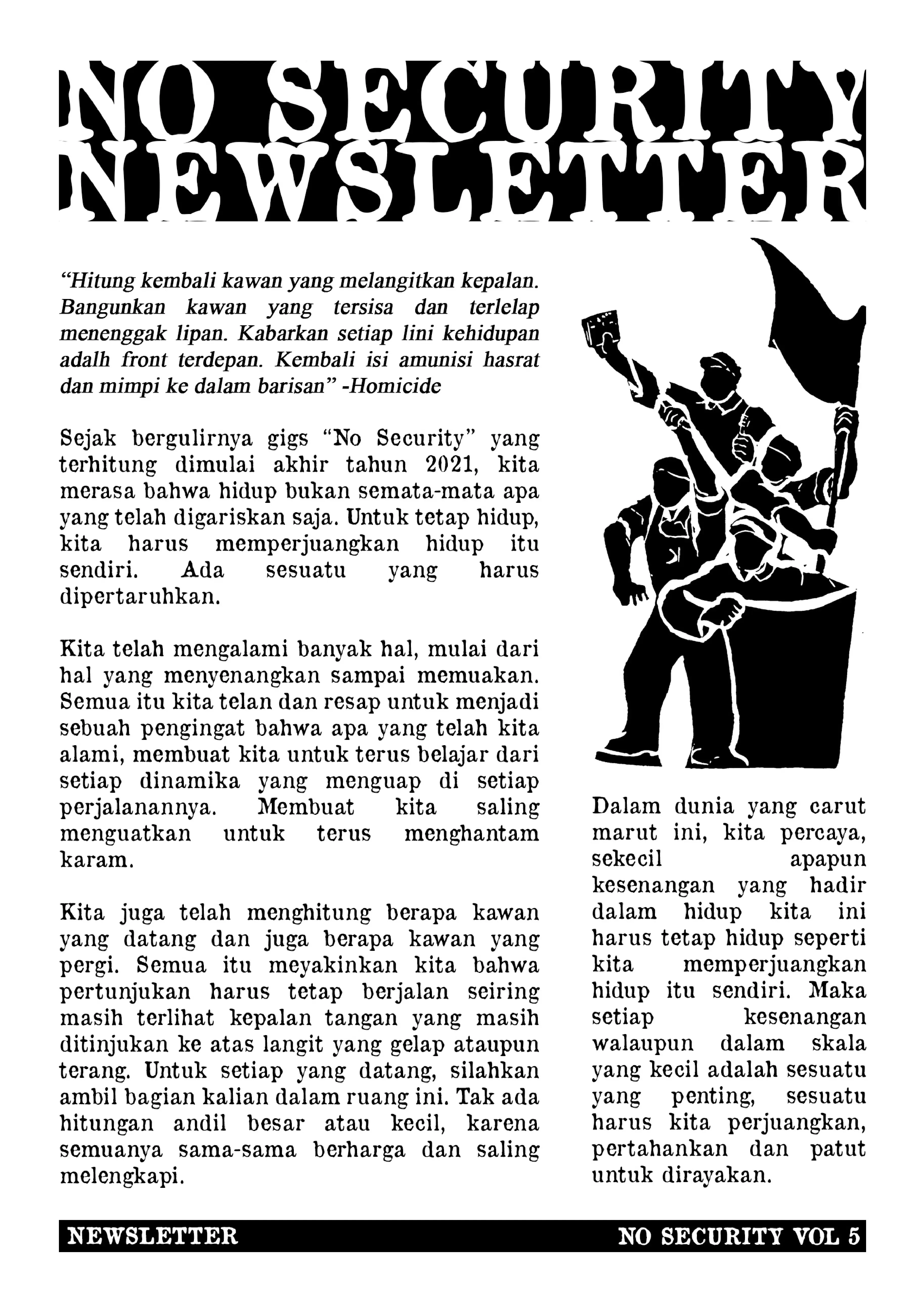 No Security Newsletter Vol.5