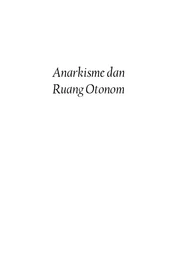 Anarkisme dan Ruang Otonom