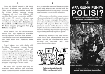 Apa Guna Punya Polisi?