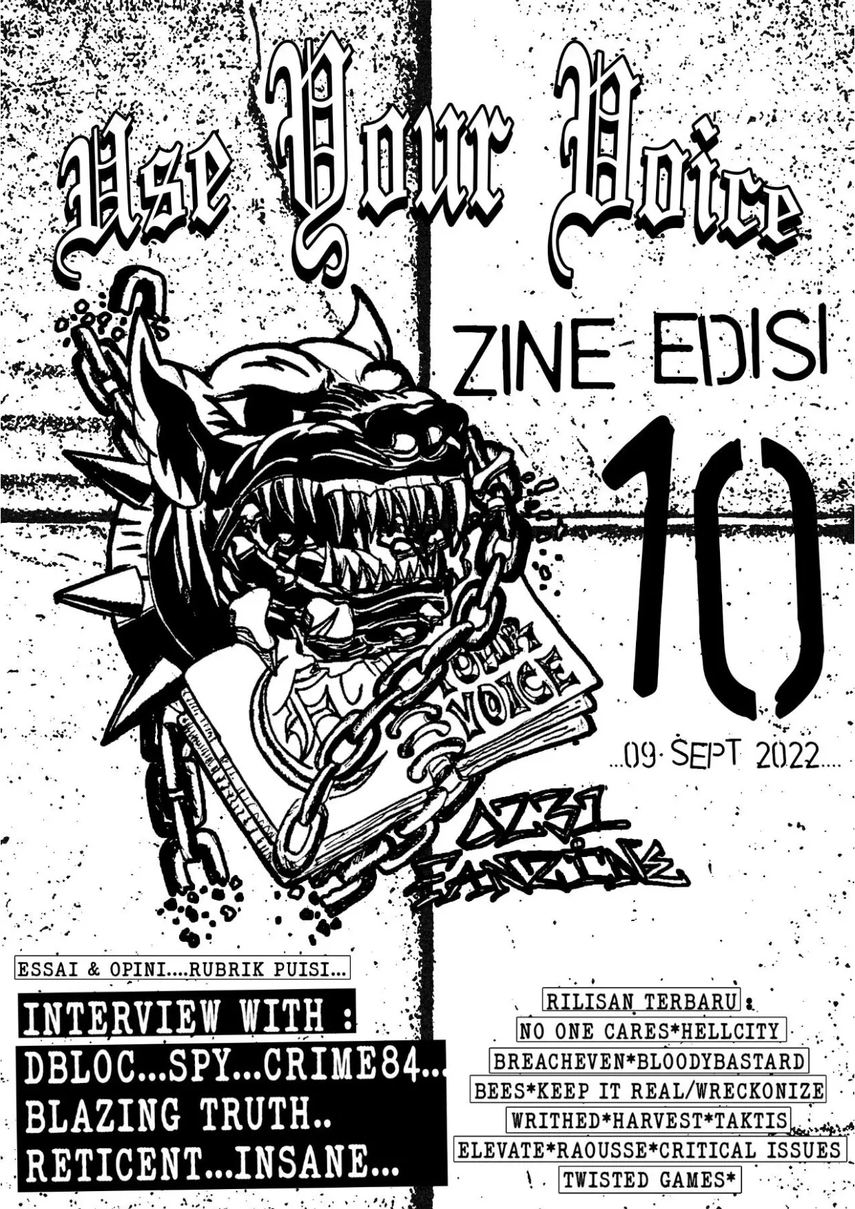 Use Your Voice Zine Vol.10