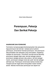 Perempuan, Pekerja dan Serikat Pekerja