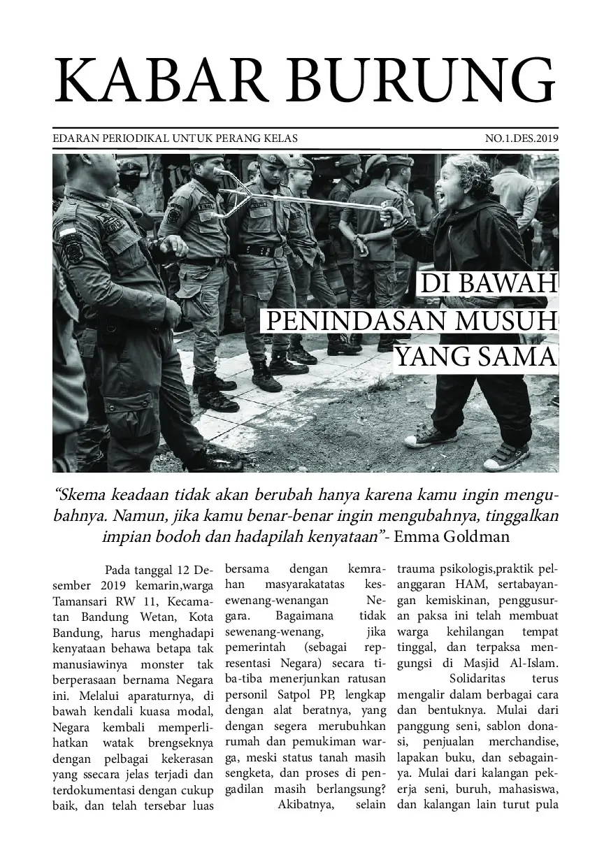 Kabar Burung Vol. 1