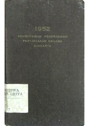 Buku Catatan Tahun 1952