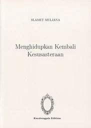 Menghidupkan Kembali Kesusasteraan