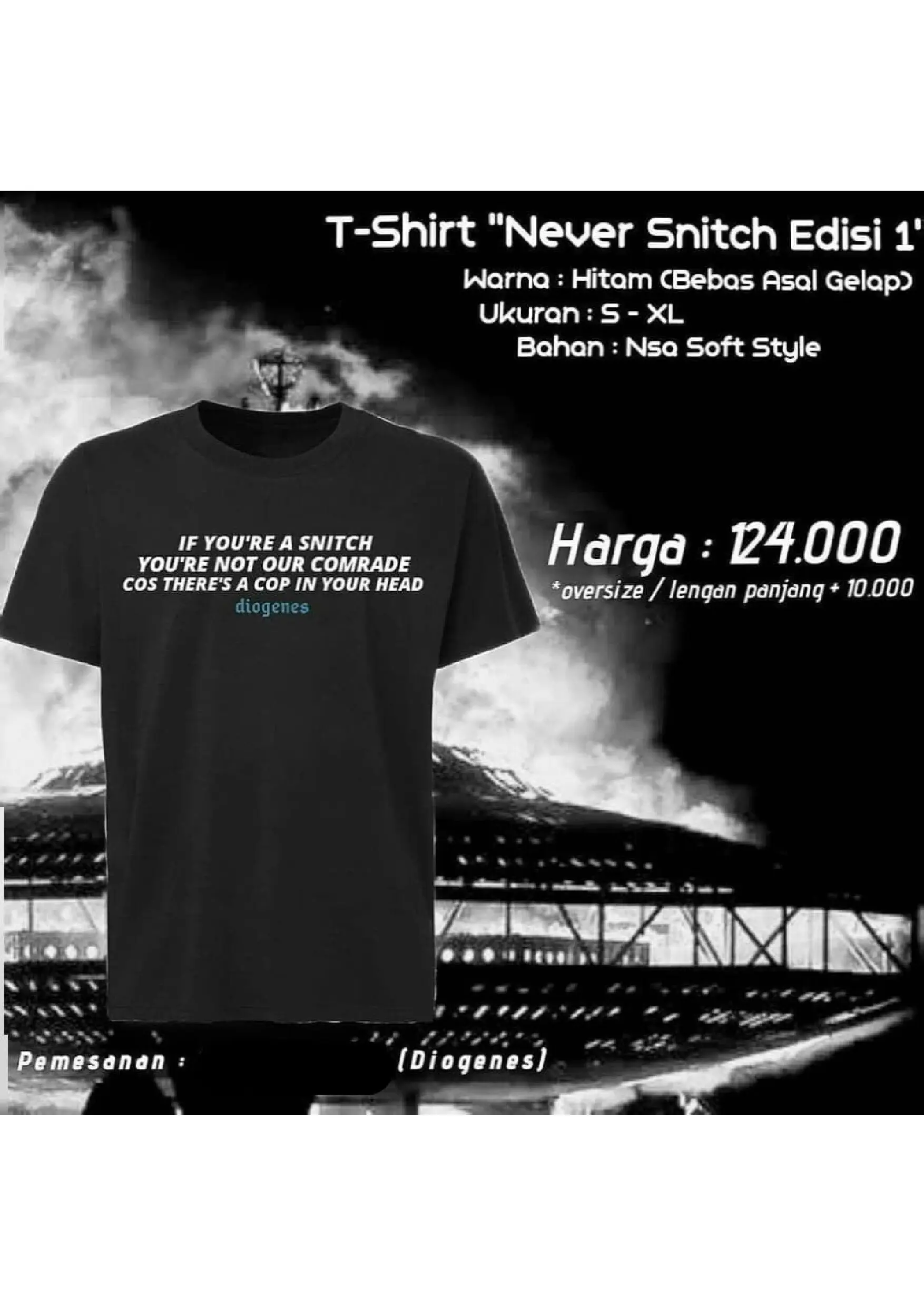 T-Shirt "Never Snitch"