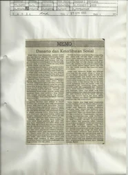 Danarto dan Keterlibatan Sosial (Danarto and Social Activism)