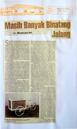 Masih Banyak Binatang Jalang (There are Still Many Wild Animals)