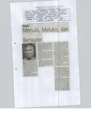 Danarto: Menulis, Melukis, dan Berteater (Danarto: Writing Painting, and Making Theatre)
