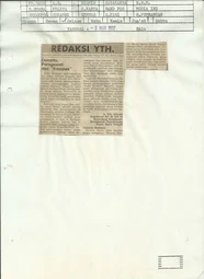 [Redaksi Yth.] Danarto, Peragawati, dan "Kompas" ([Letter to the Editor] Danarto, Models, and "Kompas")