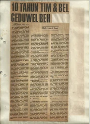 10 Years of TIM & Bel Geduwel Beh
