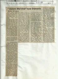 "Adam Ma'rifat"nya Danarto (Danarto's "Adam Ma'rifat")