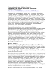Menemukan Kristal Hakikat Danarto (Sambung rasa dengan Bung Rosa Widyawan) Finding Danarto's Concrete Absolute (A Reply to Rosa Widyawan)