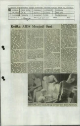 When AIDS becomes art