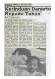 Kerinduan Danarto kepada Tuhan (Danarto's Longing for God)