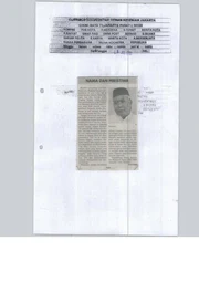 Nama dan Peristiwa (Name/Figure and Happenings column)