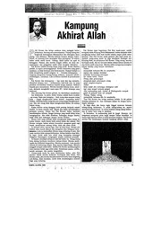 Kampung Akhirat Allah (God's Afterlife Village)