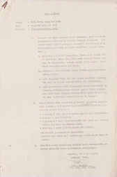 Nota Dinas GAM Kadet Taruna ABRI