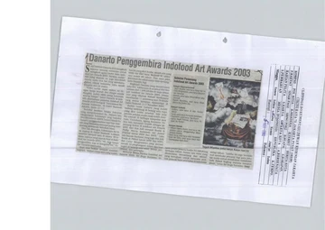Danarto Penggembira Indofood Art Awards 2003 (Danarto Brings Joy to the Indofood Art Awards 2003)
